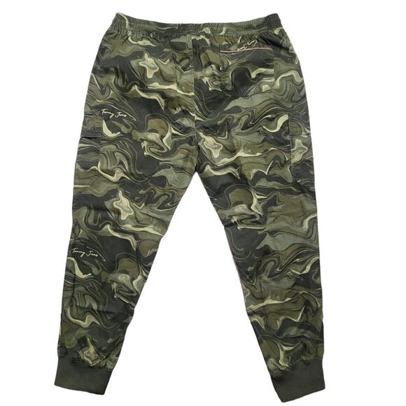 Tommy Hilfiger Men's Drawstring Camo Cargo Elastic Waistband Joggers‎ Pants 3XL - Picture 2 of 16